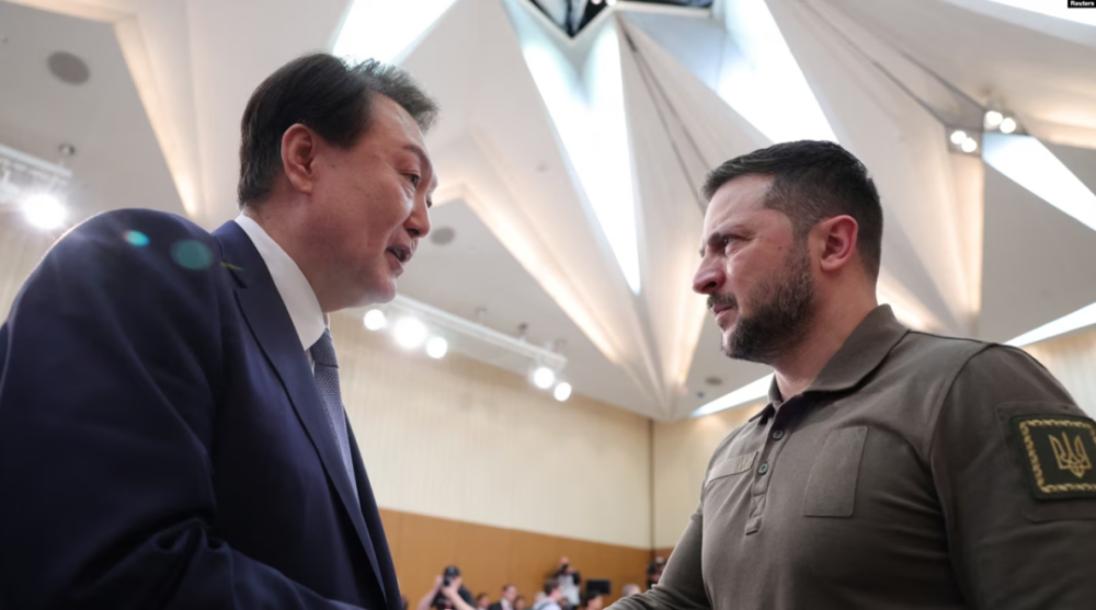 得罪俄罗斯也要援助乌克兰武器，尹锡悦动摇背后，可能是美国在施压今日热点-313啦实用网