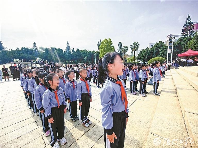 张扬还提到,去年年底,位于陵园正门旁的厦门革命烈士事迹展正式对外