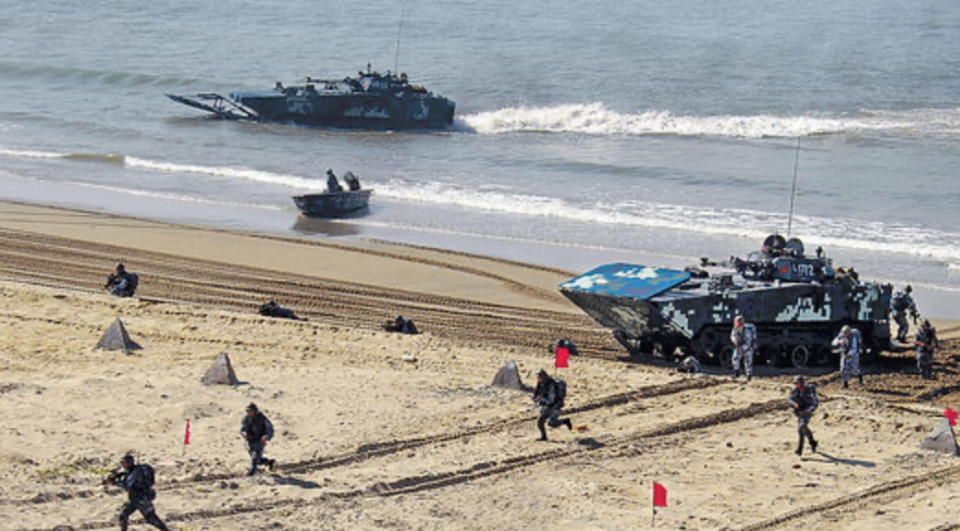 台湾岛内一直有这么一个声音:解放军如果要收台的话,很有可能会先取