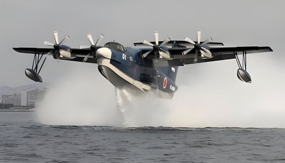 日本海自水上飞机救助中国科考船上的病人,证明鲲鹏ag600的重要