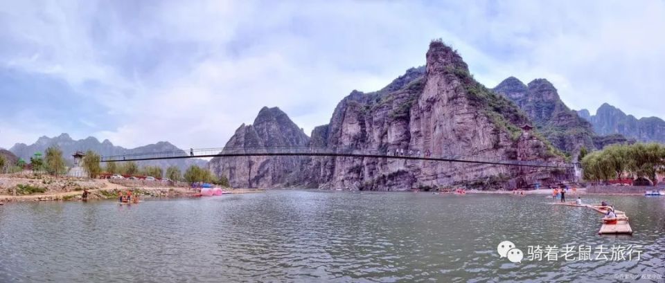 北京十渡风景区之龙山:一条巨龙饮水的壮丽景观_腾讯新闻
