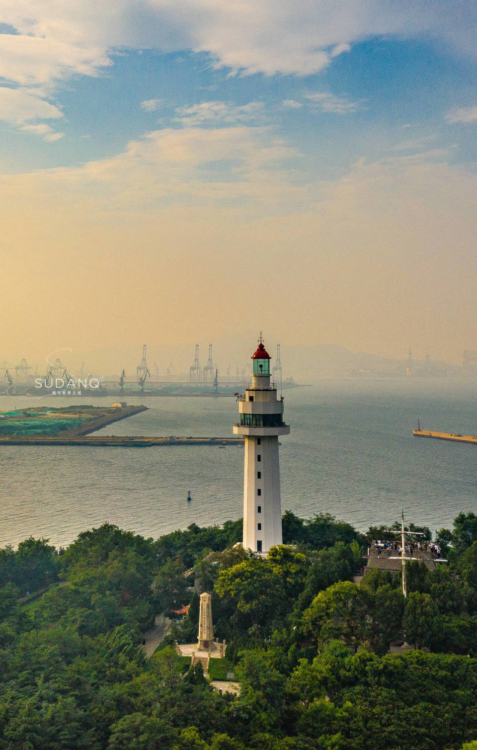 它是全国首个以灯塔为地标的城市:烟台,山东第一个开埠通商口岸
