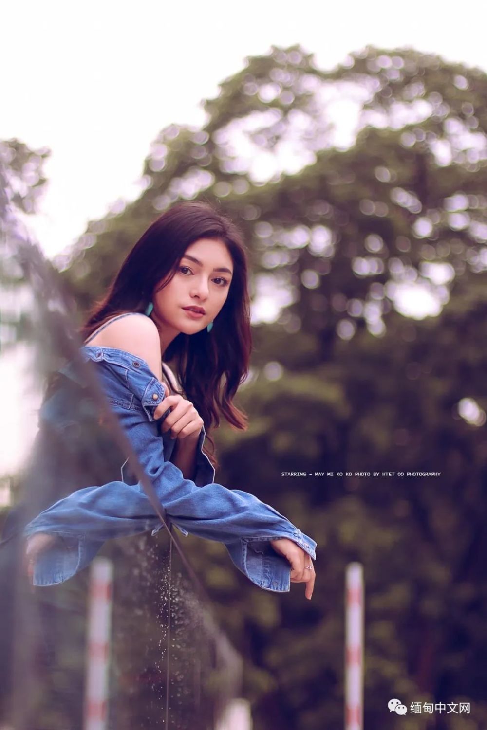 缅甸美女明星游雪山,楚楚动人很吸睛_腾讯新闻