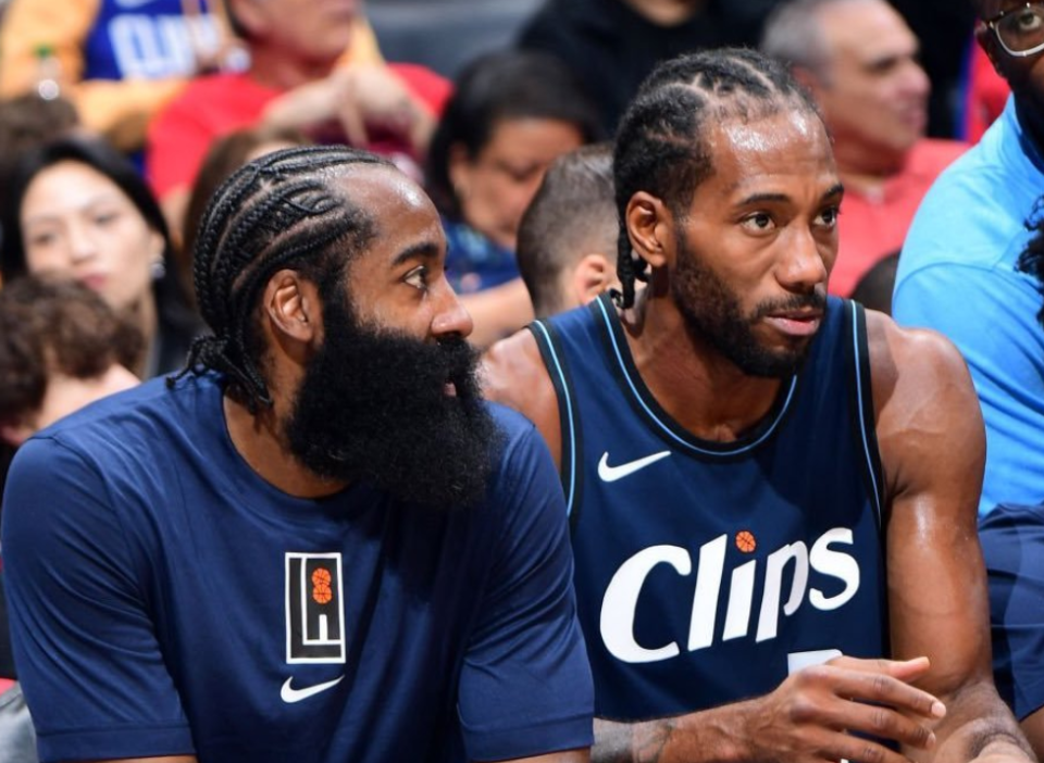 惨遭5连败莫名其妙来到快船你早已表明态度只不过哈登不懂