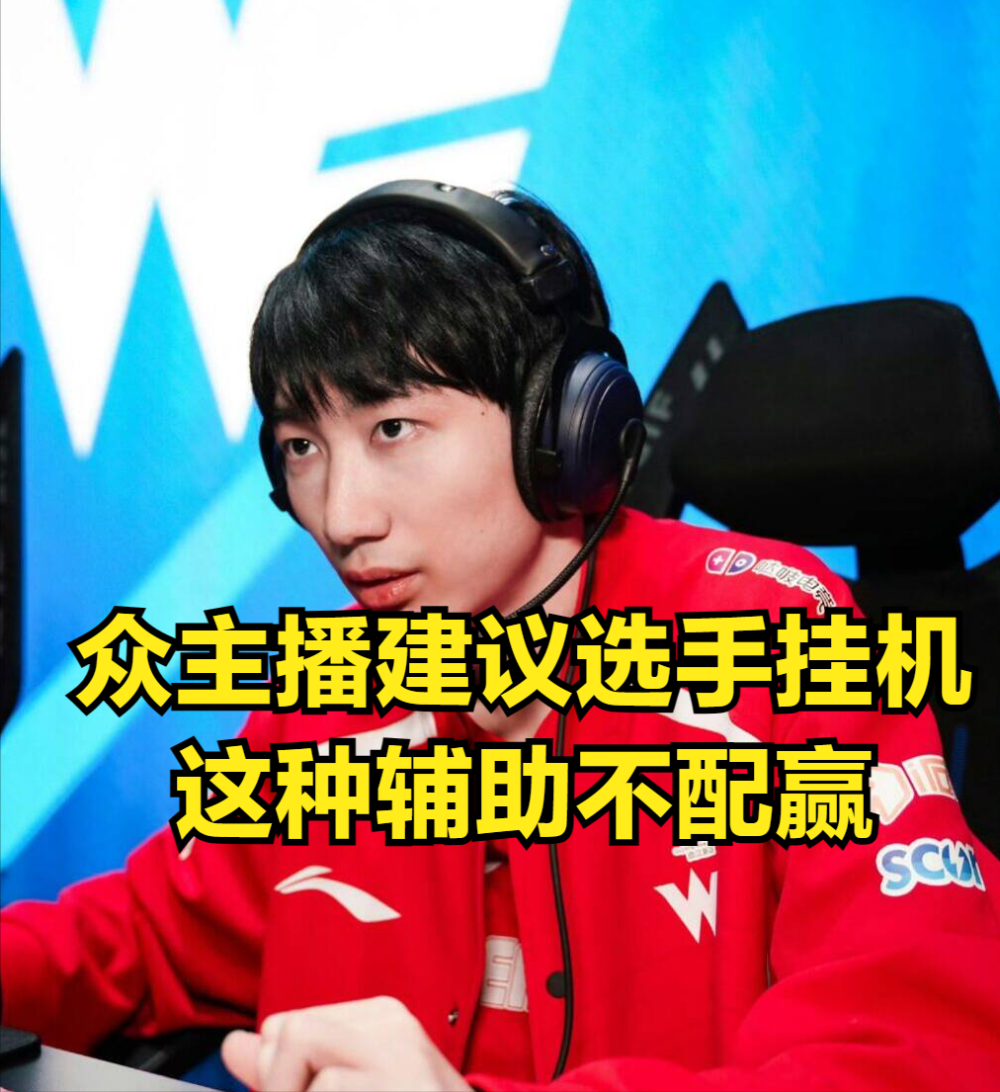 离谱辅助引解说众怒:ad一人走下被jkl折磨,ad比赛表