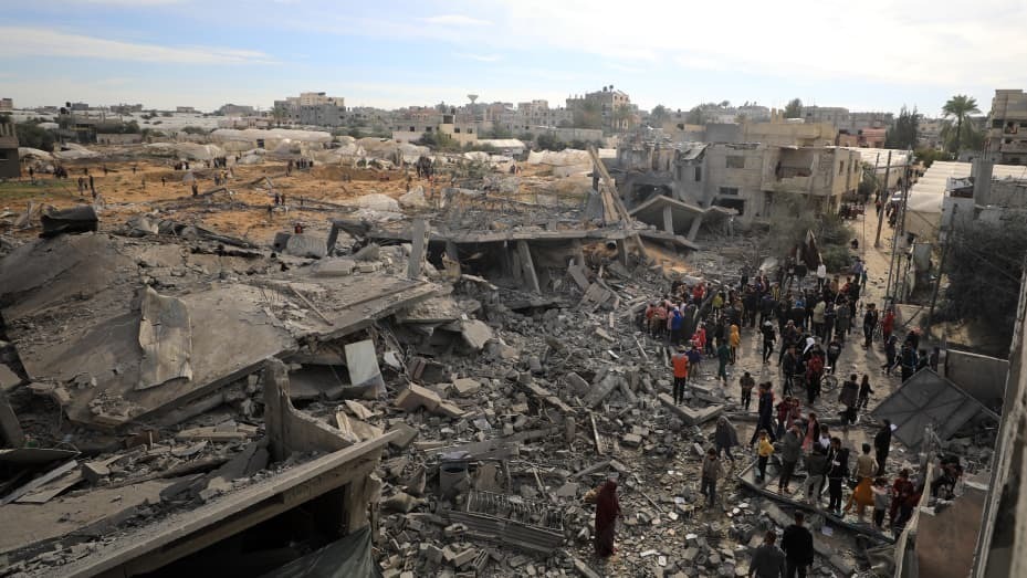 加沙战争走向人道灾难,美国--以色列盟友关系即将崩盘?_腾讯新闻