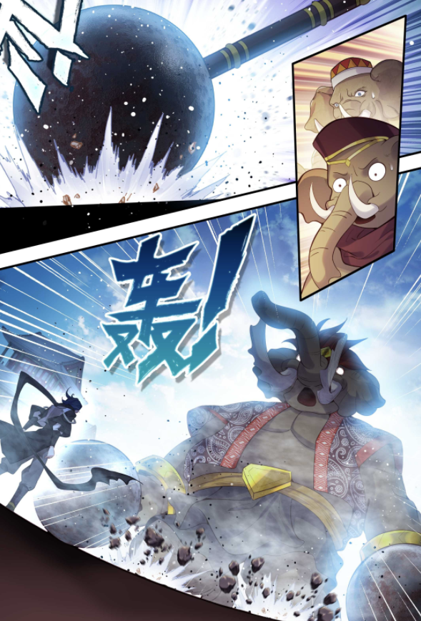 图片[10]-重生唐三：唐三vs黄金猛犸，紫极魔瞳发挥作用，胜负已经揭晓-古次元