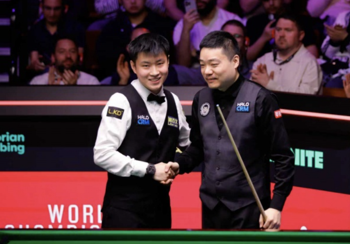 淚目！趙心童曬兒時與丁俊暉合照：偶像暉哥讓我加油 你也要加油啊 - 