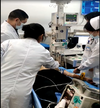 中年女子突发心肌梗死叠加电风暴90分钟抢救挽回生命