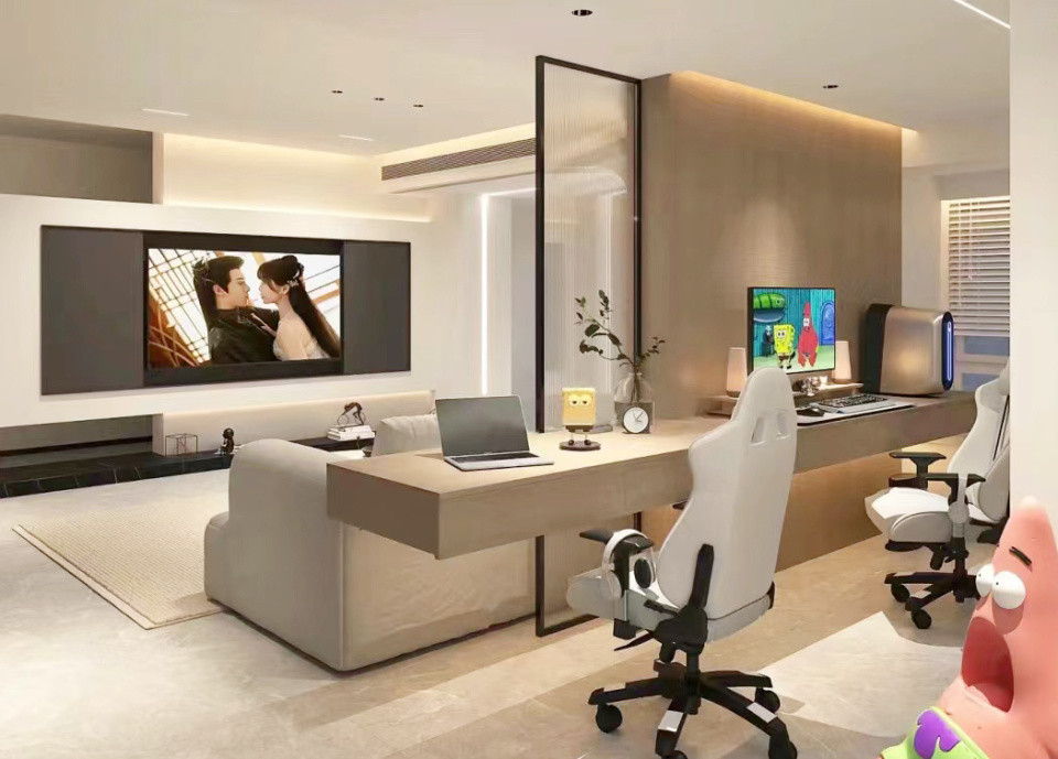 灵活性强有些朋友不想做太多固定的装饰,觉得以后想要改变布置的话