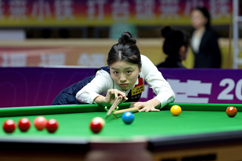 斯诺克女子世锦赛四强出炉白雨露挺进半决赛将再战女皇埃文斯