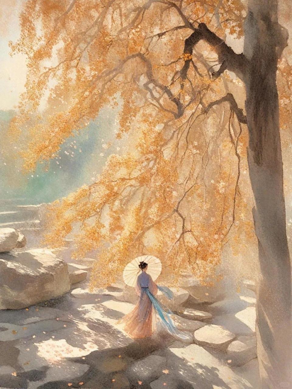 两行新雁,一叶扁舟.宋词50句唯美八字短语,邂逅之后便魂牵梦绕