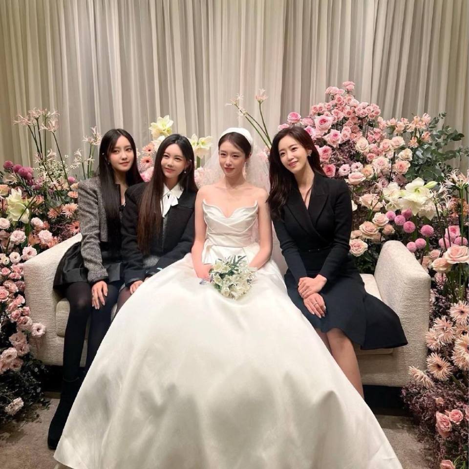 李智贤结婚照图片