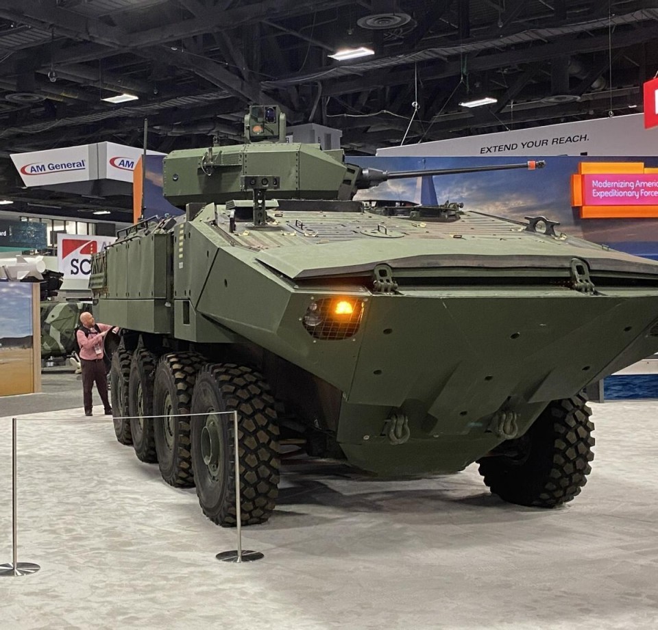 美国海军陆战队即将装备ACV-30两栖战车 配备30毫米火炮提供火力_腾讯新闻