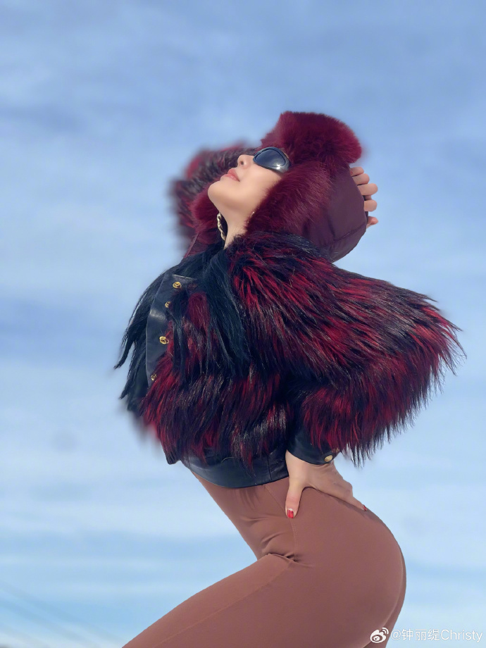 53岁钟丽缇情人节晒雪地写真,花式凹造型又美又年轻_腾讯新闻