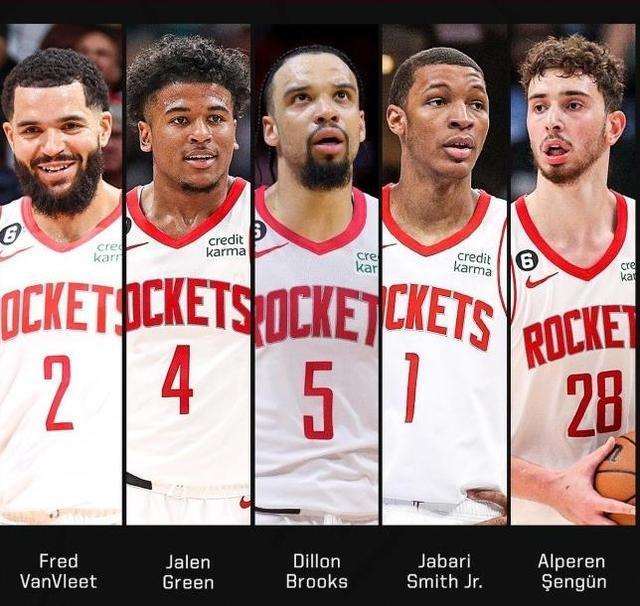 以新代旧火箭队新老首发5虎比拼新阵容胜率100内线迎巨变