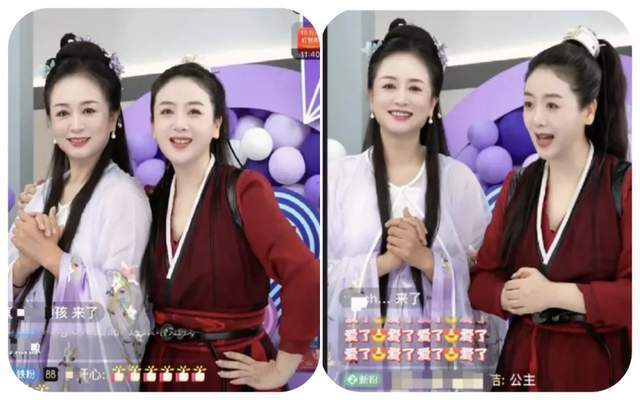 小李琳,涓子同框,20年了,还能轻松吊打网红脸