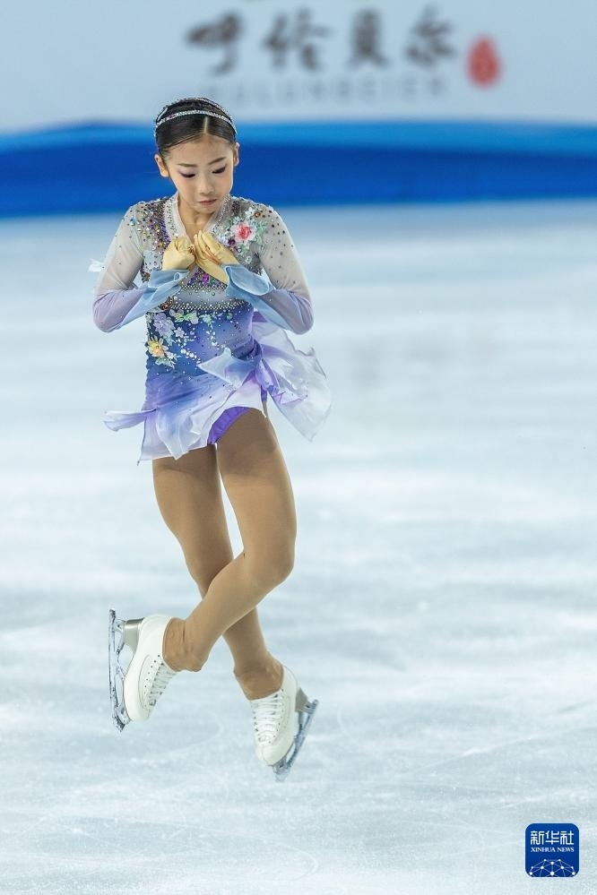 全冬会花样滑冰公开组女子单人滑金书贤夺冠