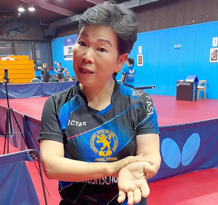 乒壇常青樹倪夏蓮奶奶復出，比賽讓她變年輕，還想參加洛杉磯奧運 - 