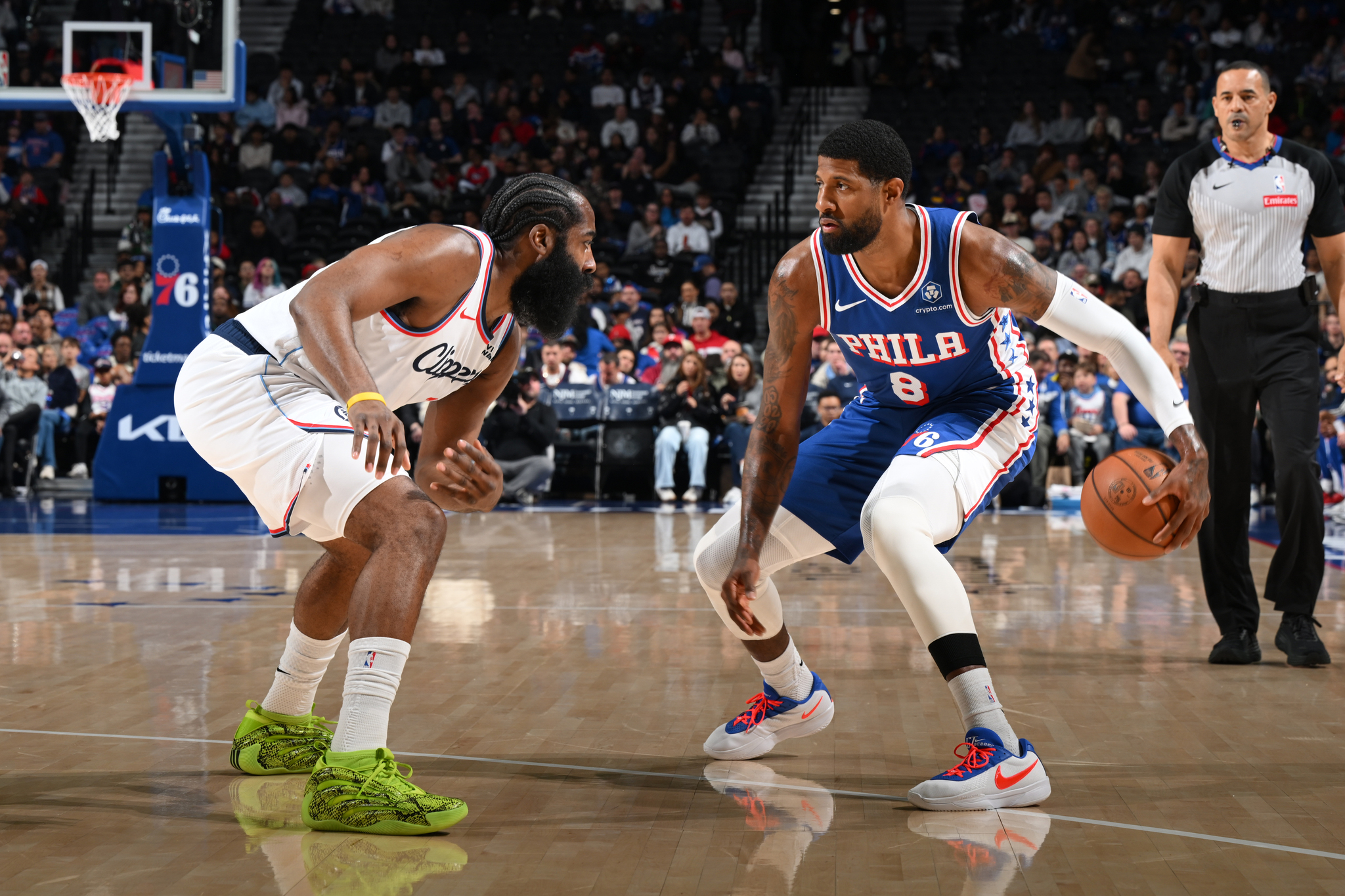 哈登連丟絕殺吞里程悲！76人逆轉勝快船 馬克西39分喬治首秀9中2 - 