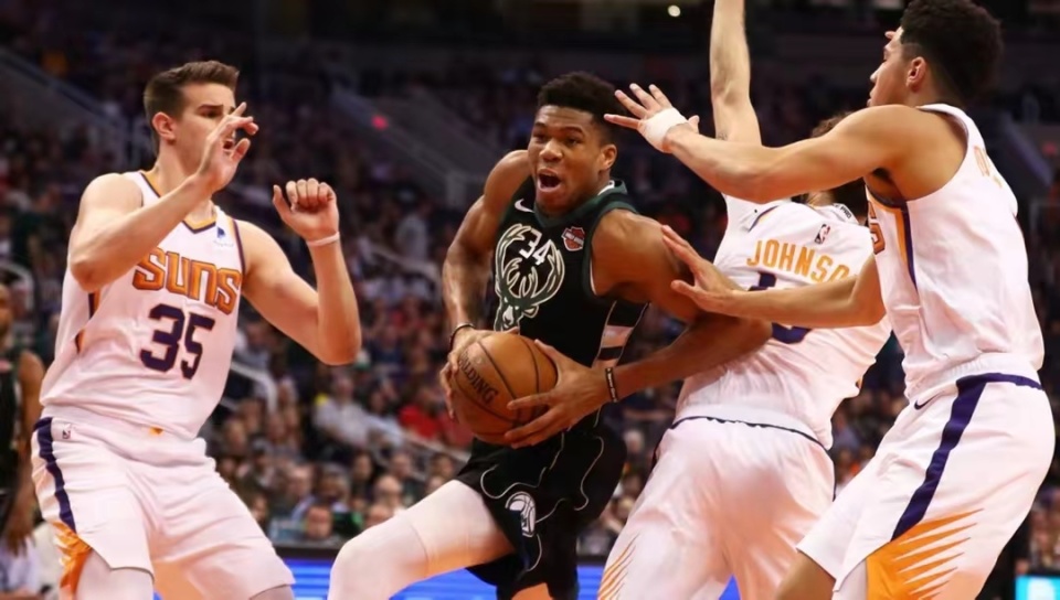 历史仅5队做到,詹姆斯,字母哥上榜!