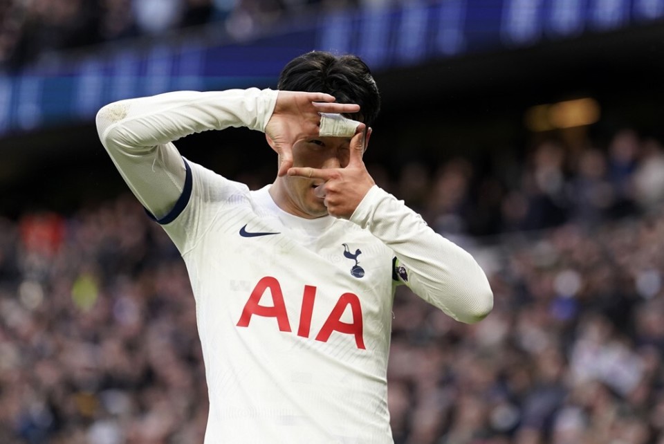 孙兴慜亚洲杯后首球!教科书式单刀,破62天球荒,延续克星本色