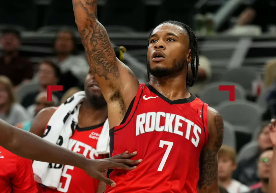 6助攻不意外火箭队新秀进化新技能稳坐替补2位置另1将差机会