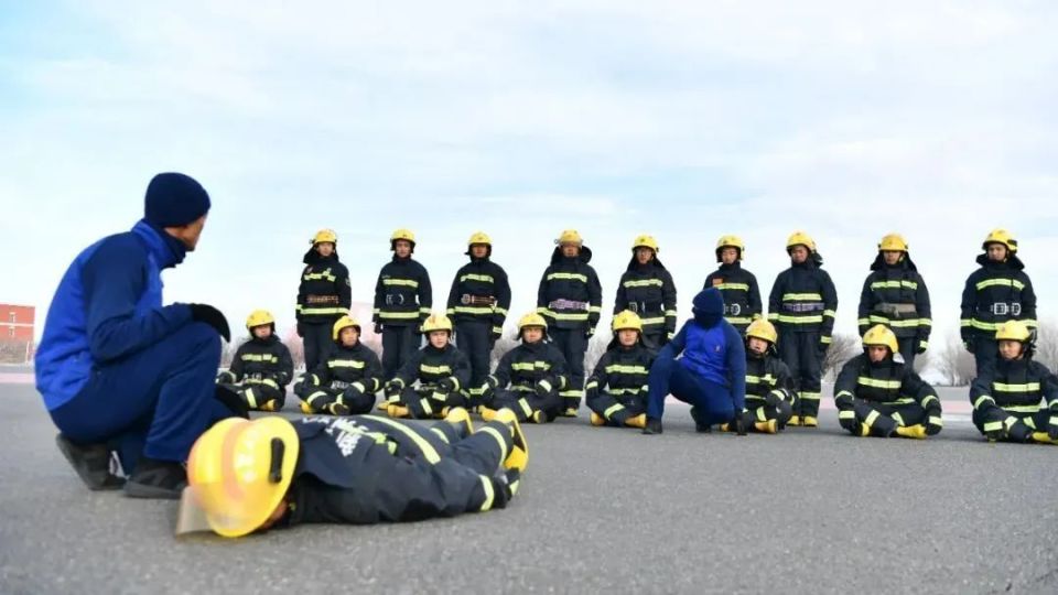 消防队训练场图片