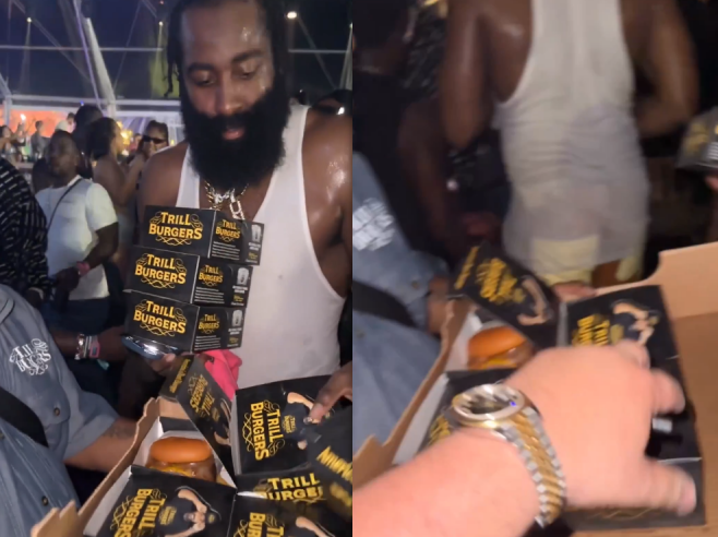 哈登夜店狂欢曝光:缺席大帝婚礼玩得满身大汗 离开篮网损失1亿美元