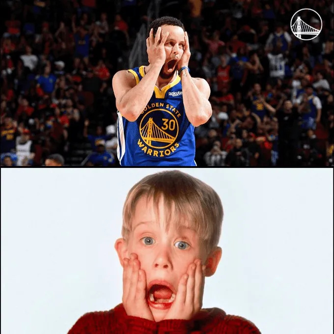 键盘侠丨库里鬼脸庆祝动作登顶热搜,球迷:最难防守的依然是他