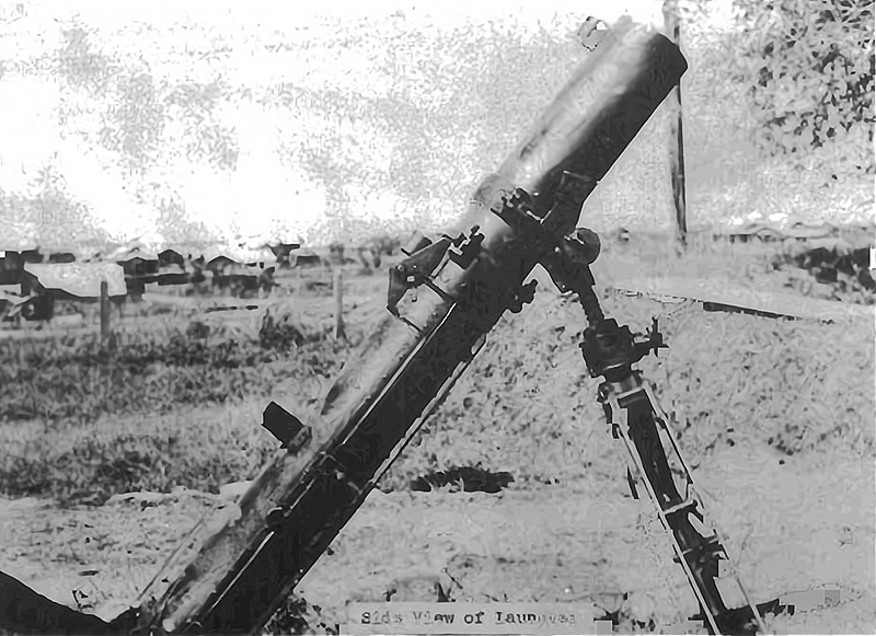 二战日军的陆战重火力—4式20厘米火箭迫击炮_腾讯新闻