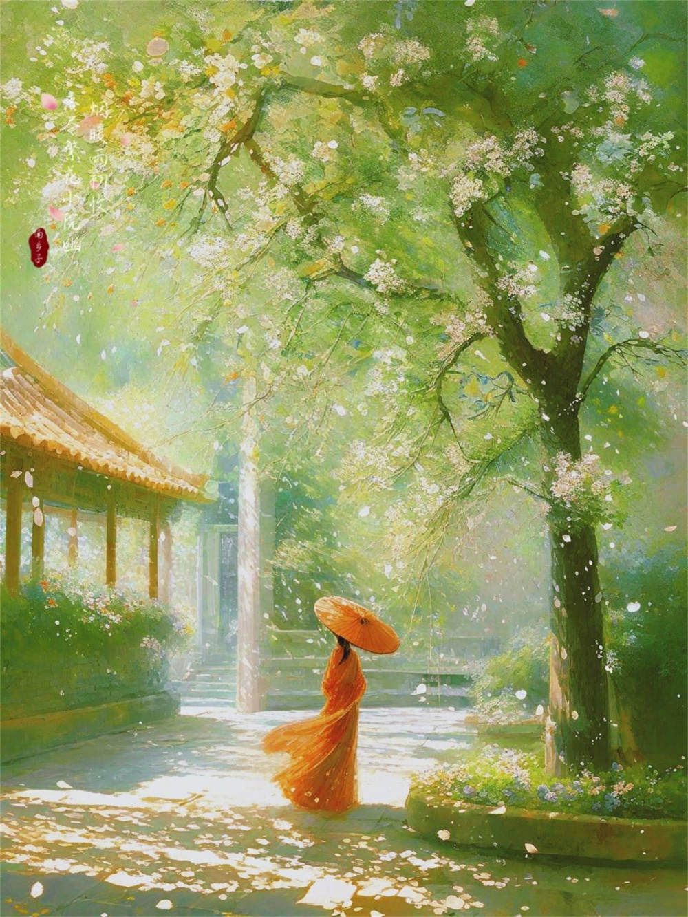 独行穿落叶,闲坐数流萤.30句从容诗词,不显山水,大智若愚