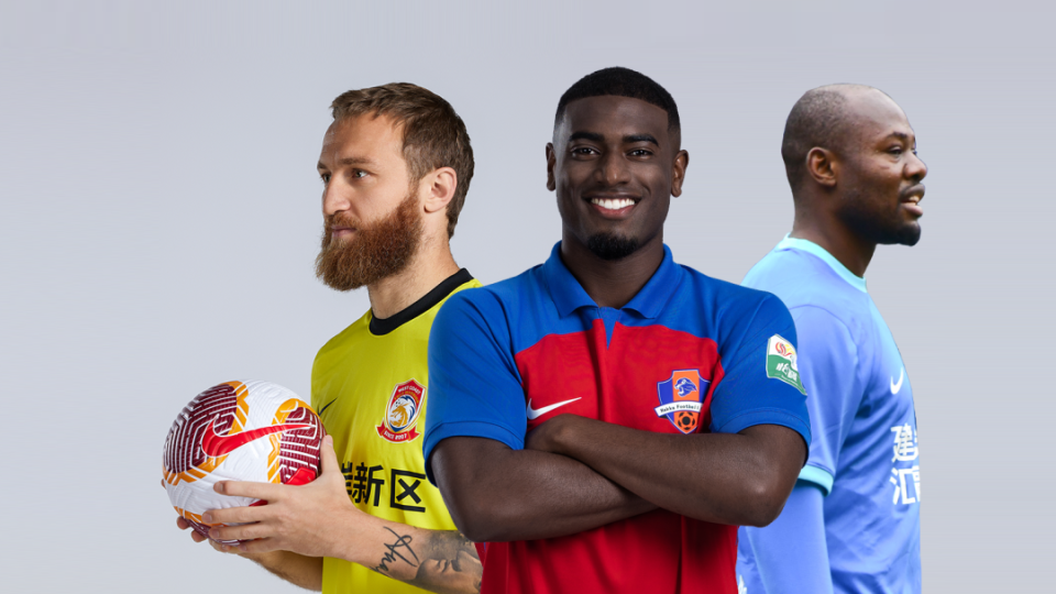 中超外援国脚断崖式下降仅剩3人球队排名不如国足