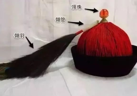 而花翎就是我们今天要说的主题,所谓花翎,通俗一点说就是清朝官员帽子