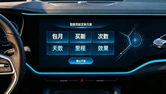 智能辅助驾驶收费模式千奇百怪才吸引人