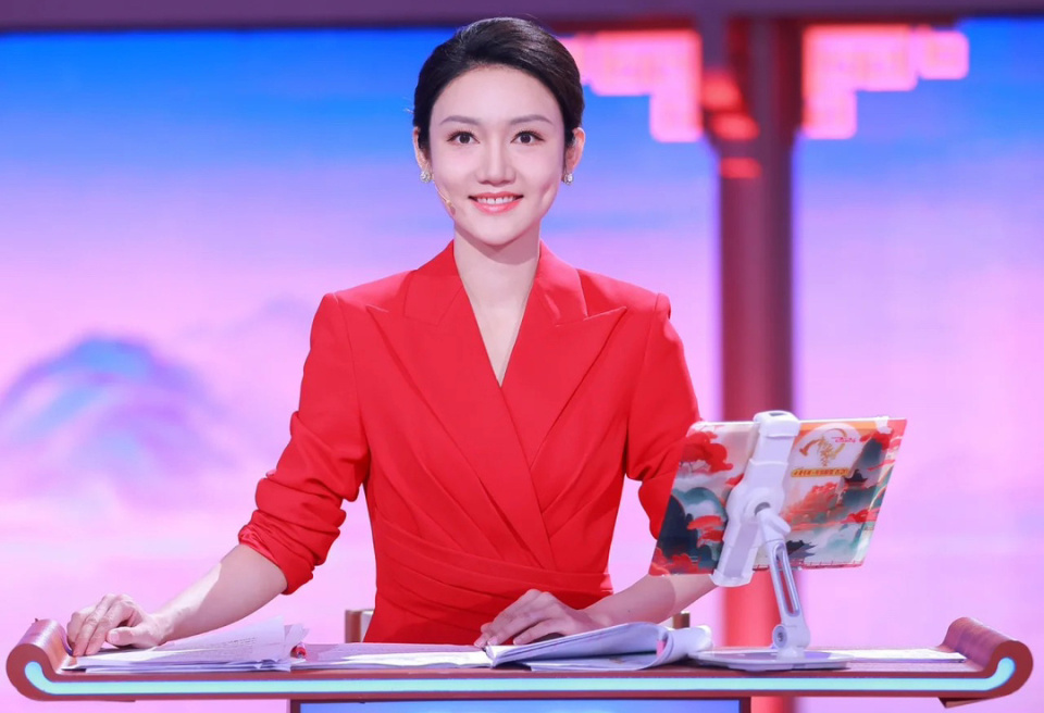 《中国诗词大会》开播,龙洋成功接班董卿,主持3届春晚后脱胎换骨_腾讯