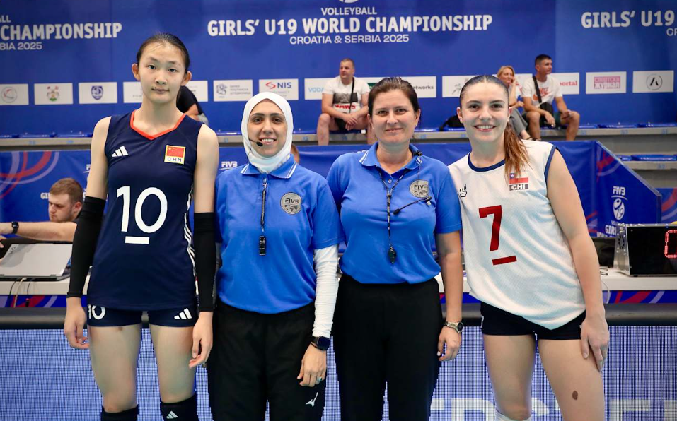 U19世锦赛：中国女排3-0智利队，取得两连胜，送对手两连败