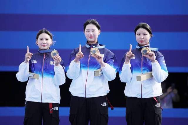 36年来无人能敌! 韩国射箭女团夺金,缔造奥运10连霸伟业