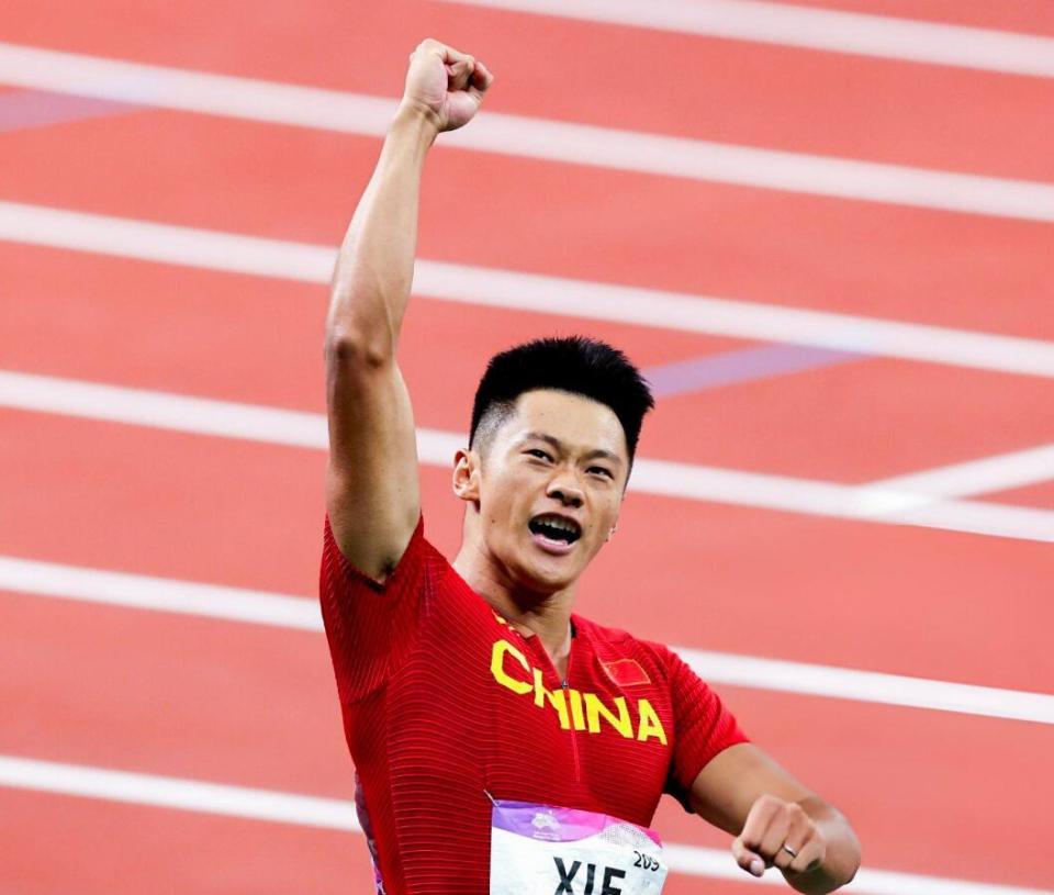 意大利田径赛谢震业百米10秒09获亚军 小负东京奥运冠军0.01秒