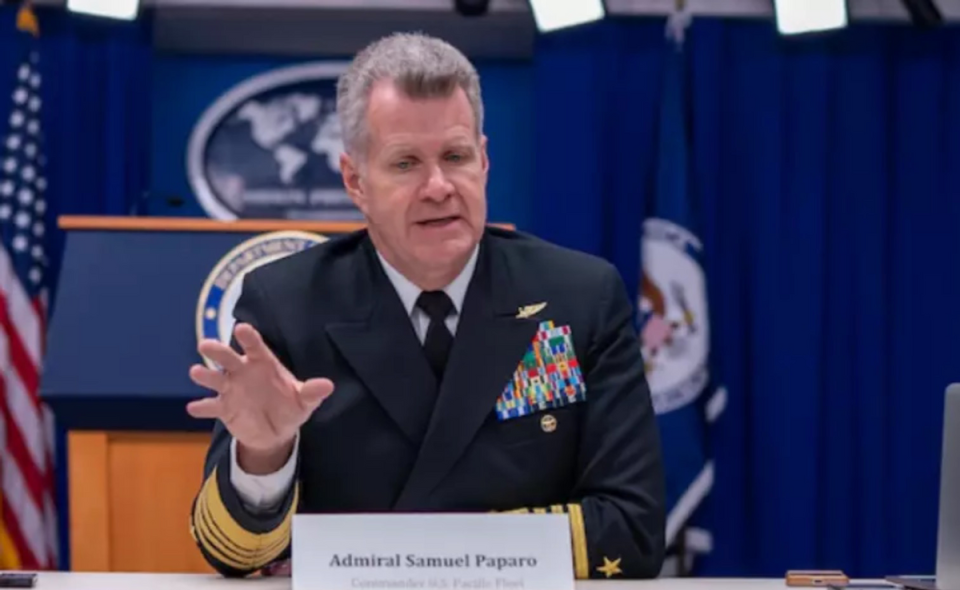 美军印太司令部"换帅",新任司令刚上任就开始在台海,南海搞动作智前
