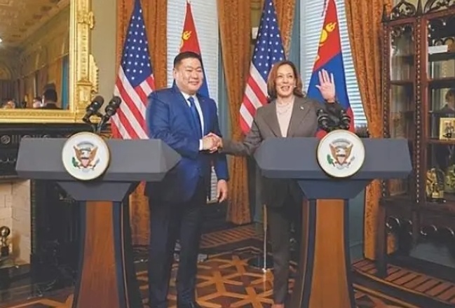 蒙古总统:加强与美国的关系,是蒙古国外交优先事项之一 _腾讯新闻