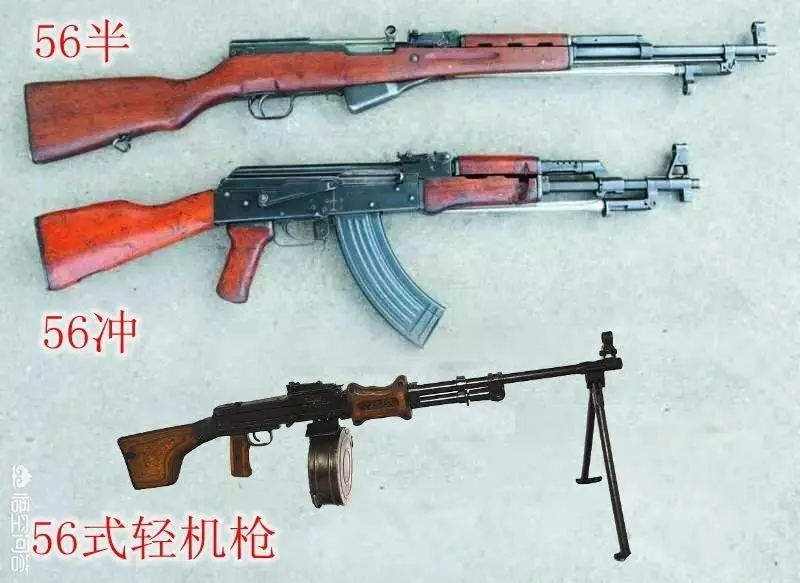 超越原型的AK47中国仿制版56式冲锋枪，到底有哪些独到之处？_腾讯新闻