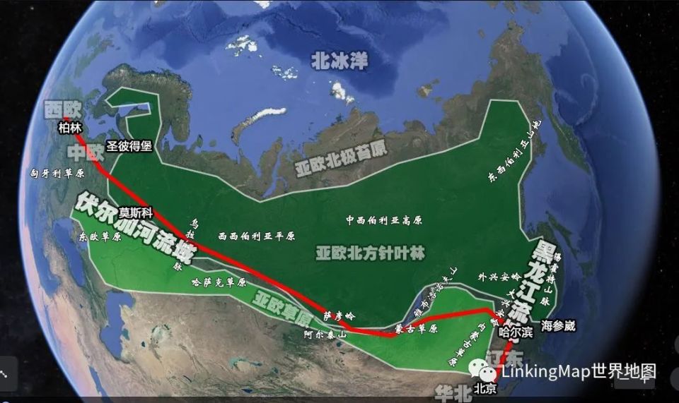 黑龙江地图:数次改写历史的北方大河