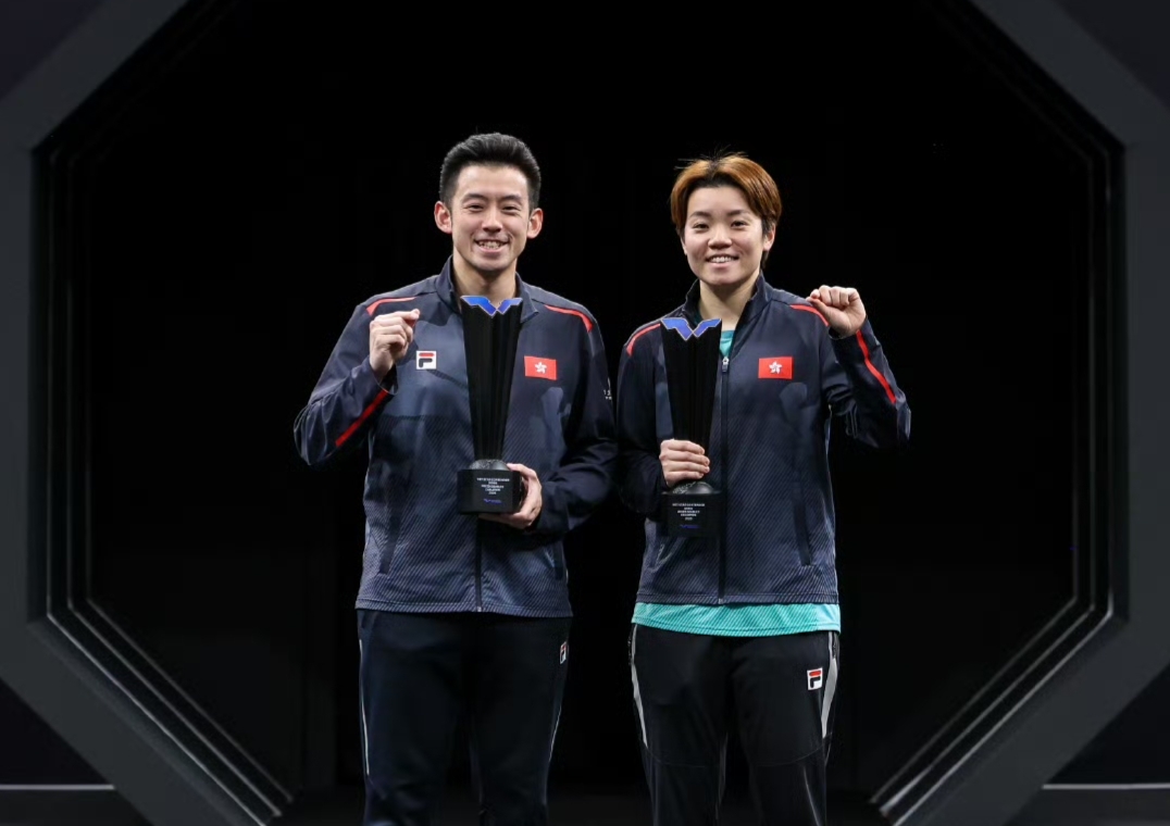 溫瑞博復仇雨果，周啟豪再勝奧恰，國乒破荒開年首金，朱雨玲多哈連奪兩冠 - 