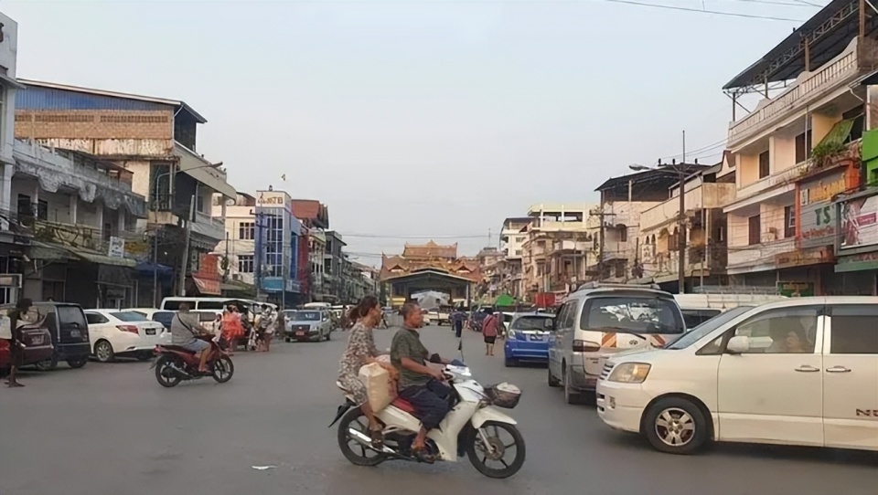 缅甸街景图片图片