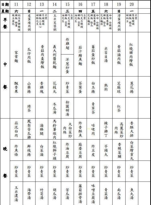 s赛冠军中单入狱,网友晒出监狱伙食表,比想象中丰富太多了