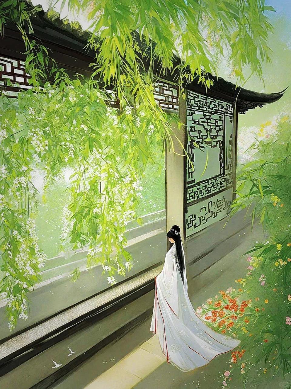 儿童娱膝下,母子话灯前.25句静美诗词,浮华之外洗涤心扉(二)