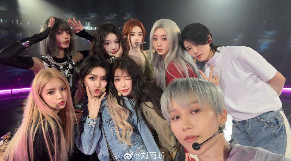 the 9是桃厂旗下《青春有你2》的出道偶像团队,早就解散的她们,这告别