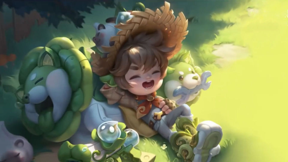 这款皮肤的整体表现还算不错~海报对比(鲁班七号的上一款战令