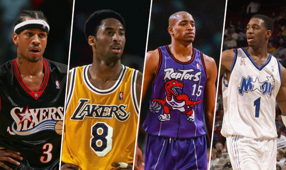 四大分卫的成就是否超过选秀模板?艾弗森稍显不足,科比超预期